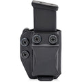 Rounded IWB/OWB Magazine Holster 9mm 40SW Double Stack Carbon Fiber