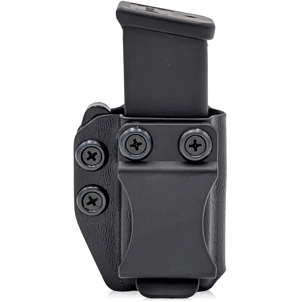 Rounded IWB/OWB Magazine Holster 9mm 40SW Single Stack Carbon Fiber