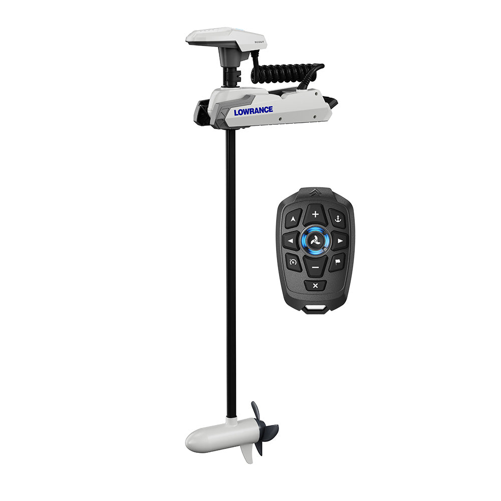 Lowrance Scout Trolling Motor  SW  12V  54 Shaft wGPS  Compact Remote 00016268001