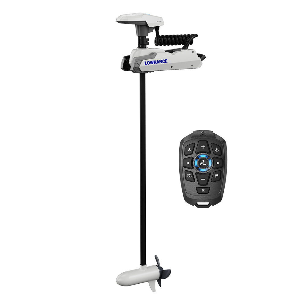 Lowrance Scout Trolling Motor  SW  12V  60 Shaft wGPS  Compact Remote 00016269001