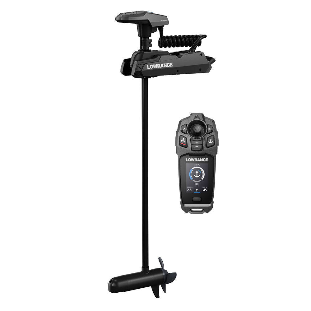 Lowrance Scout Trolling Motor  FW  24V  54 Shaft wGPS  Freesteer Remote 00016258001