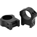 Warne Maxima Horizontal PA Scope Rings Matte Black 1 in. High