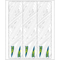 TAC Vanes Arrow Specific Wraps White Size E 4.675 13 pk.