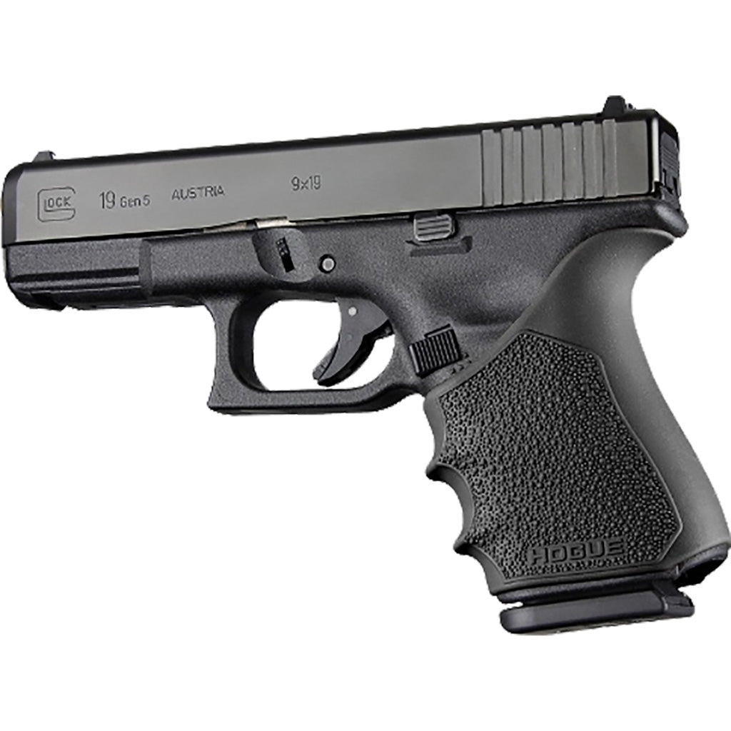 Hogue HandAll Beavertail Grip Sleeve Black Glock 19/23/32/38 Gen 1-2-5