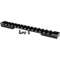 Warne Mountain Tech Rail Matte Black 20 MOA Remington 700 Short Action