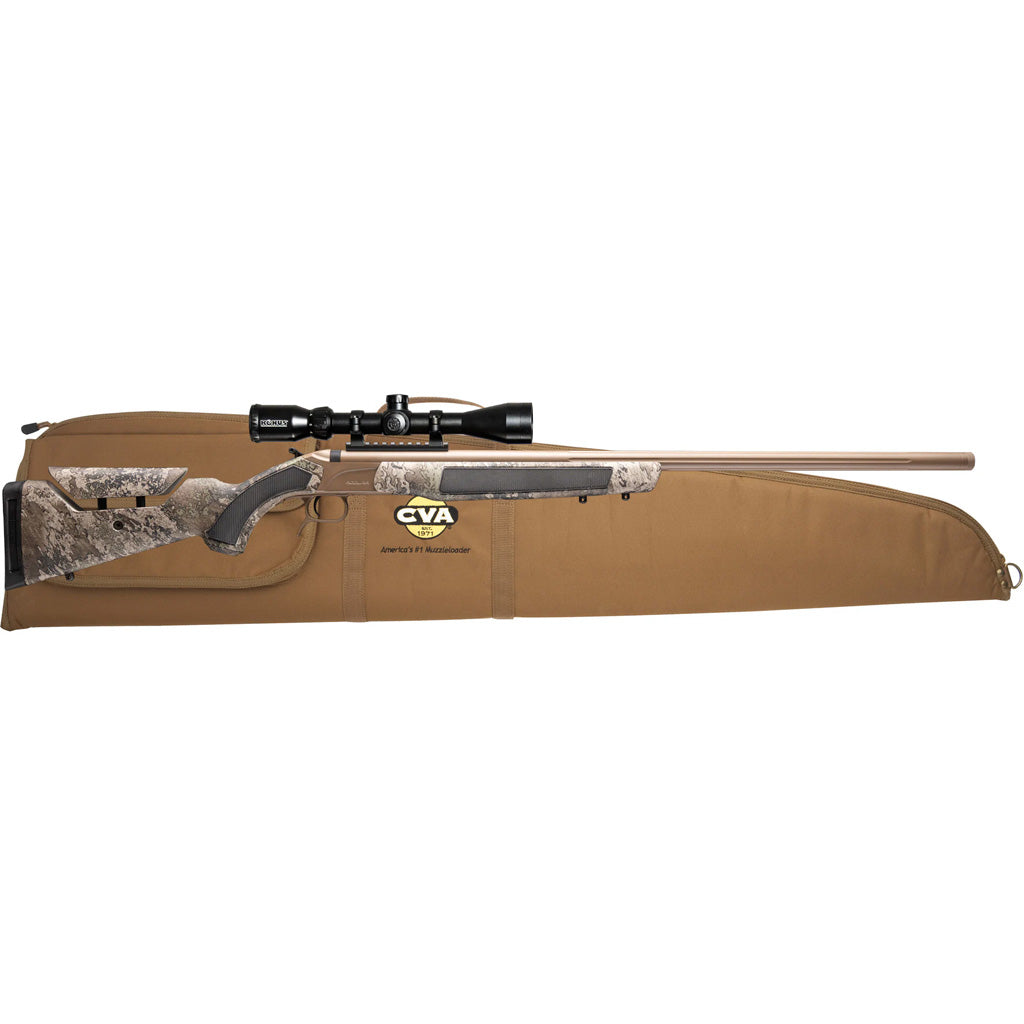 CVA Accura LR-X Muzzleloader Package .50 Cal 30 in. FDE/TrueTimber Strata w/Konos Scope