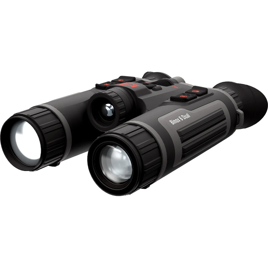 ATN Binox 6 Dual 384 LRF Thermal Binoculars 5.5-44, 384X288 BLKw/Day,Night,Twilight 4K UHD&LRF