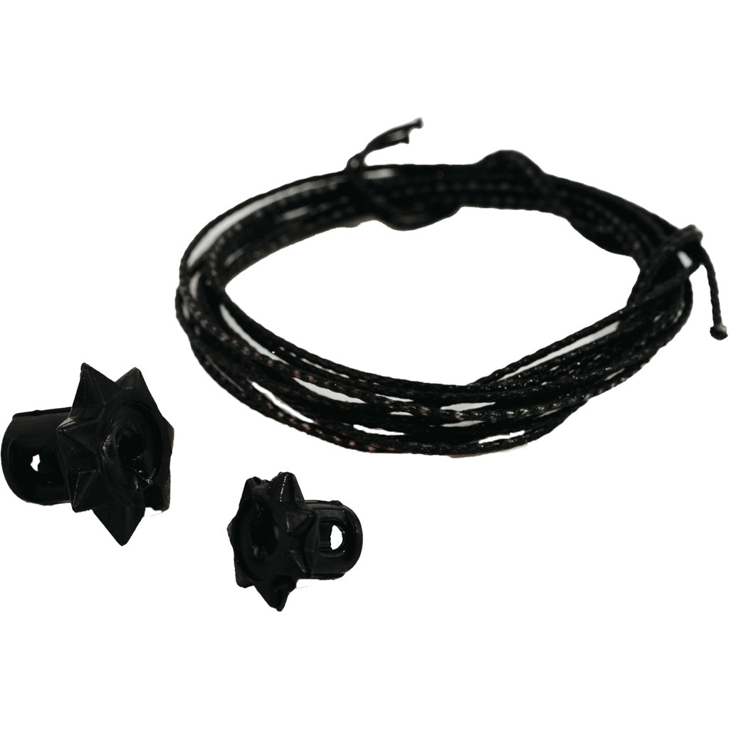 Bowmar Recurve Nose Button Black 2 pc. Small/Large
