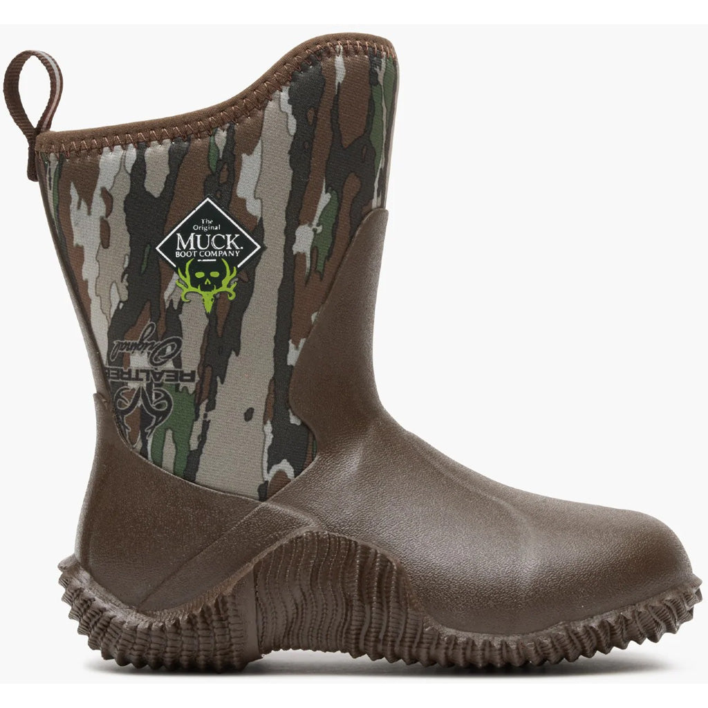 Muck Youth Bone Collector Hale Boot Size 6 Realtree Original