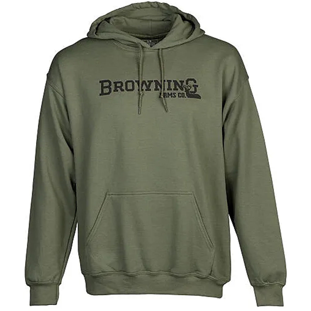 Browning Buckmark Hoodie Dark Green 2XL