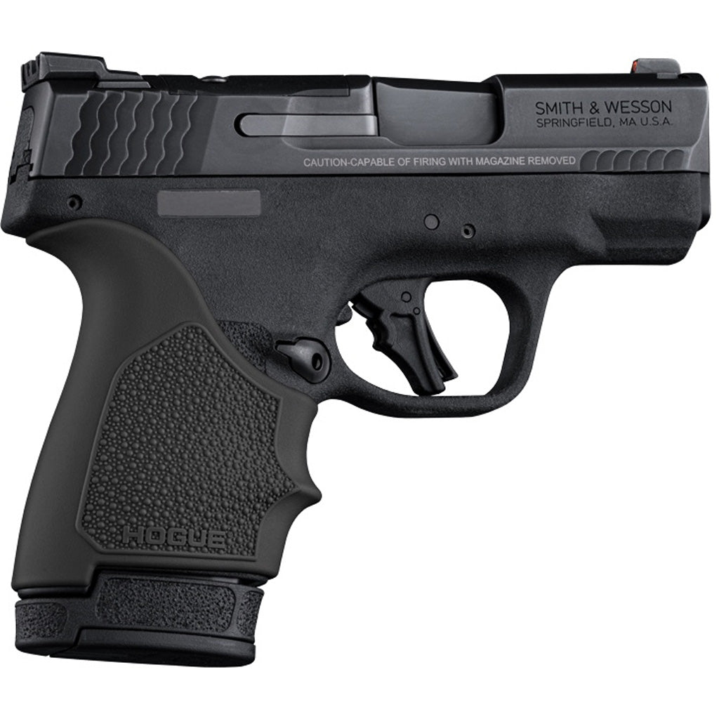 Hogue HandAll Beavertail Grip Sleeve S&W M&P 9 Shield Plus Black
