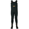 Frogg Togg Amphib Bootfoot Neoprene Cleated Wader Forest Green Size 10