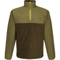 Drake 1/4 Zip Refuge Eqwader Green Timber Large