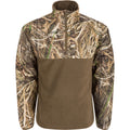 Drake 1/4 Zip Refuge Eqwader MO OG Shadowgrass XL