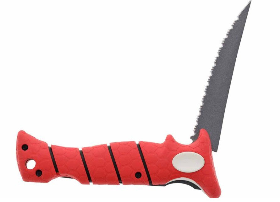 BUBBA 5 STIFF SERRATED FOLD KNIFE