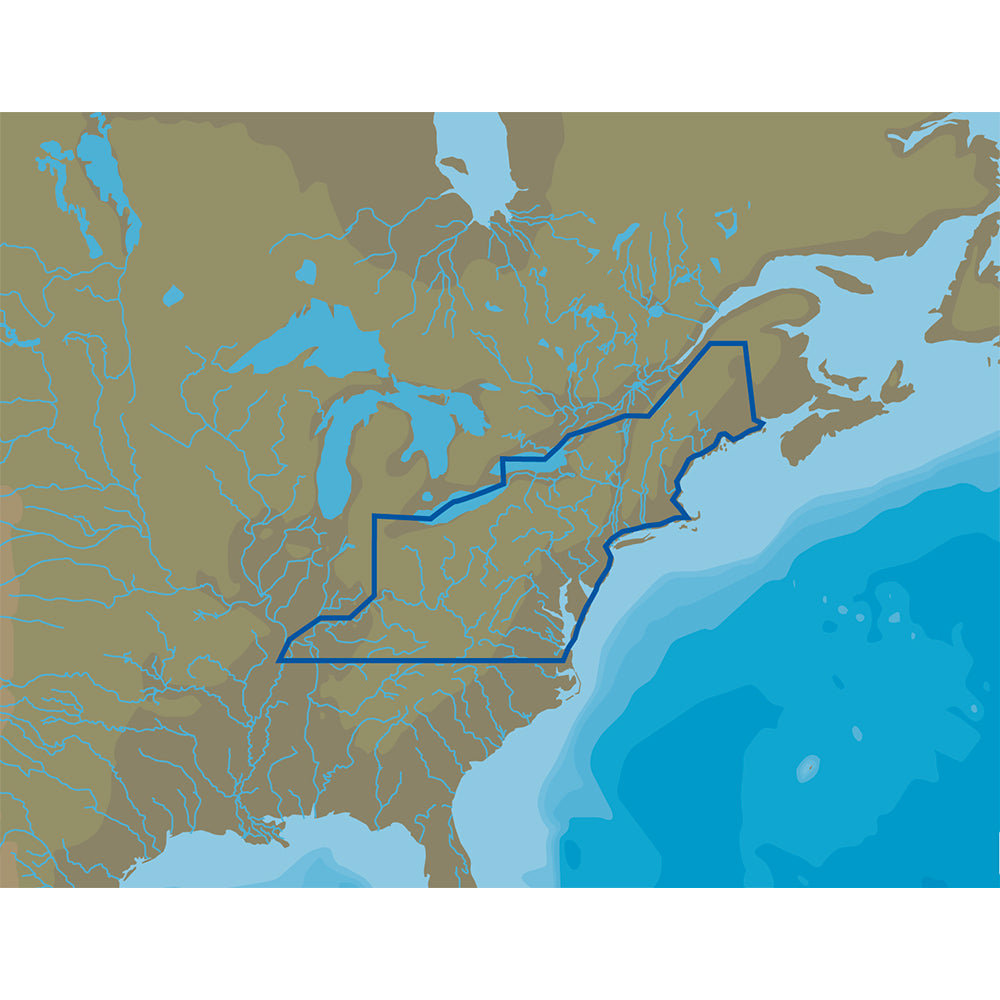 CMAP 4D Lakes NAD073 North East MNAD073MS