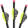 Lumenok Crossbow Bolts 20 in. Pink Flat 3 pk.