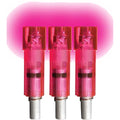 Lumenok Crossbow Nocks Pink Flat Gold Tip 3 pk.
