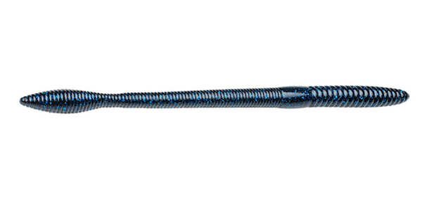 SK BULL WORM 8 BLACK BLUE FLAKE