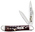 CASE PEANUT 2BL 27/8" MAHOGANY BONE