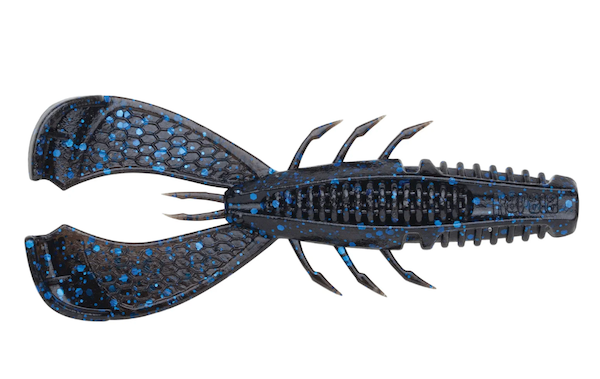 CRUSHCITY CLNUP CRAW 3 BLK BL FLAKE