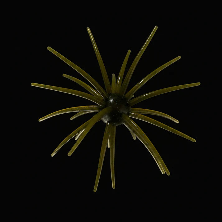 Burtek Tackle Jerkin Urchin 25MM Green Pumpkin Blue Flake