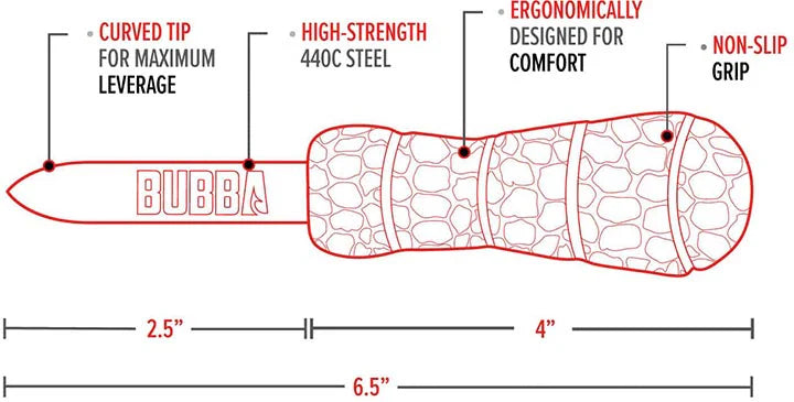 BUBBA 2.5 SHUCKING KNIFE