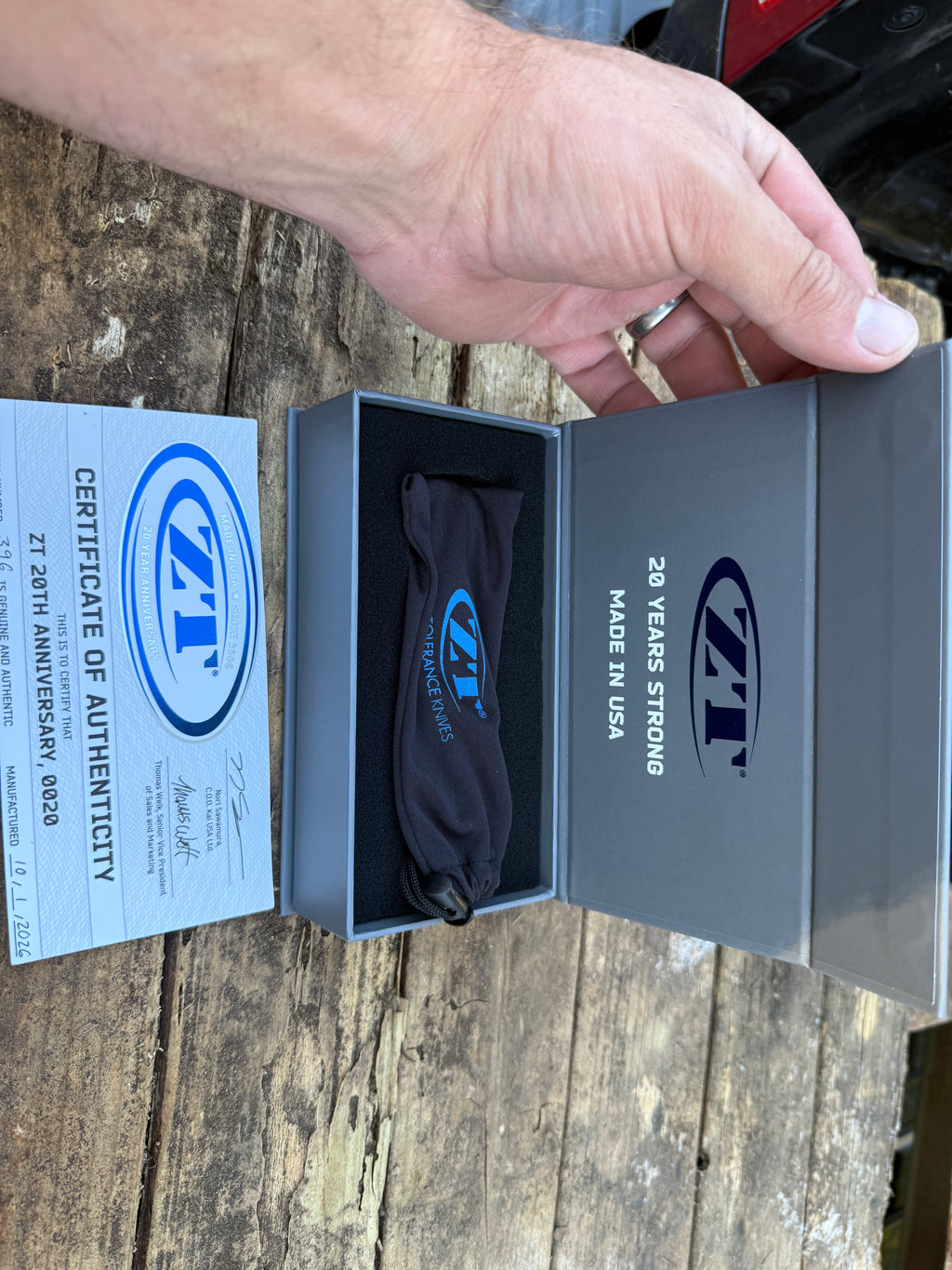 Zero Tolerance 0020 20 Year Anniversary Knife Super Limited Run!
