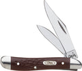 CASE PEANUT 2BL 2 7/8" BROWN