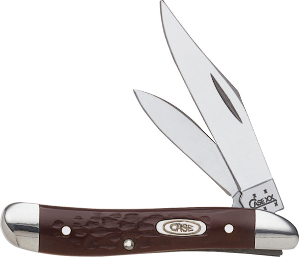 CASE MED STOCKMAN 3 BLD 3.25" BROWN