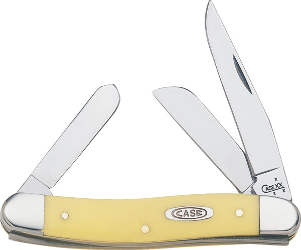 CASE MED STCKMN 3BL 3.5" YELLOW SS