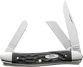 CASE MED STOCKMAN 3BL 35/8" ROUGH BLK