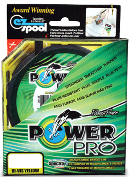 PWR PRO 8# 150YD YEL