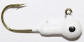 BB 1/16 BALL JIG HEAD 10BG WHITE
