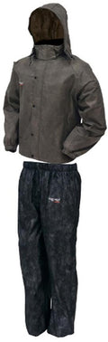 FT ALL SPORT RAIN SUIT STONE/BLK