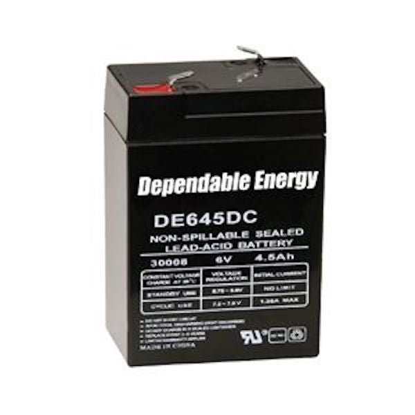 AH 6V 4.5AMP RECHRG POST BATTERY