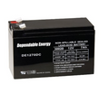 AH 12V 7AMP RECHRG TAB TOP BATTERY