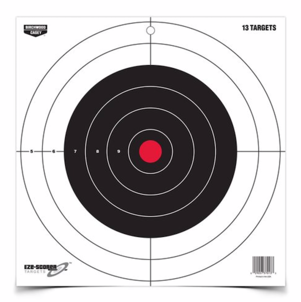 BC EZ-SCORE 12 BULLSEYE PAPER 13PK
