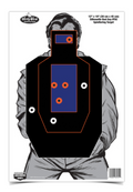 BC DB 12X18 BAD GUY IPSC SIL. 8PK