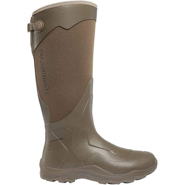 LAC ALPHA AGILITY 17" RBR BOOT BRN