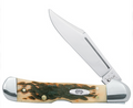 CASE MINI COPPERLOCK CHESTNUT BROWN HANDLES 1-BLADE 3 5/8