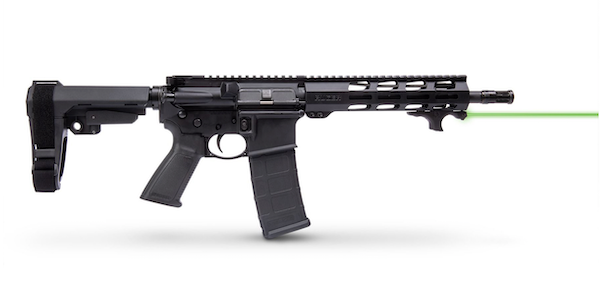 VIR HS1 GRN LASER BLK, M-LOK MNT