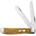 CASE MINI TRAPR 31/2" 2BL SMTH ANTQ BONE