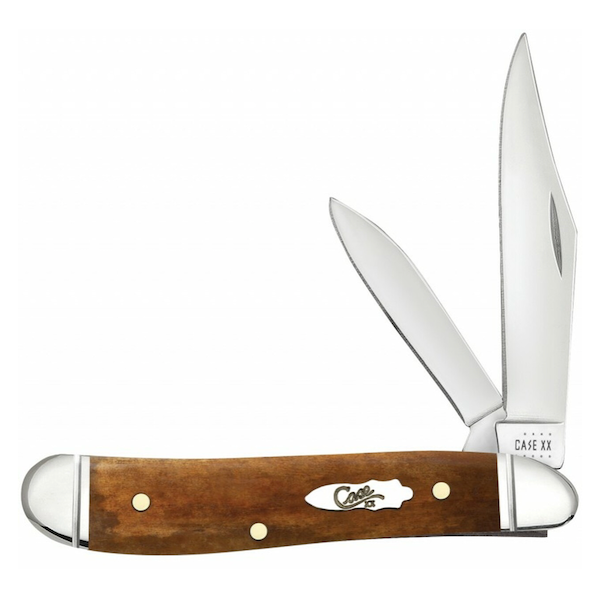CASE PEANUT 2B 2 7/8" SMTH ANTQ BONE