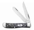 CASE MINI TRAPR 31/2" 2BL GRAY BONE