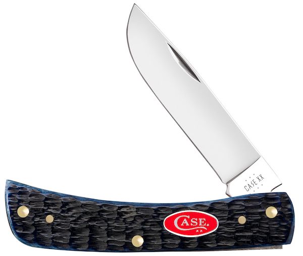 CASE SOD BST JR 1B 35/8" NAVY BONE