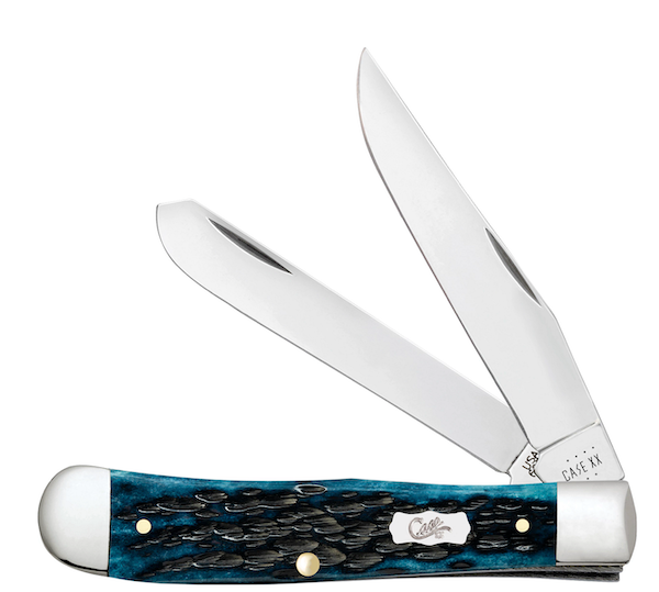 CASE TRAPPER 41/8" 2BL MEDITERRANEAN BLUE