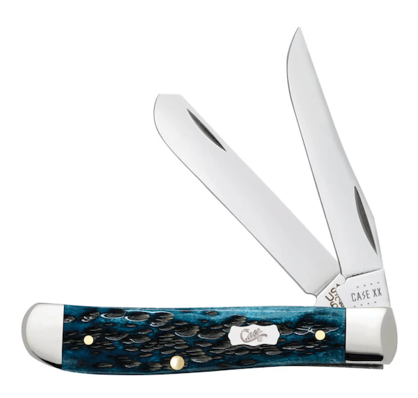 CASE MIN TRAPR 31/2" MEDITERRANEAN BLUE