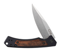 CASE MARILLA FL 4.75" BLK/WALNUT INLAY
