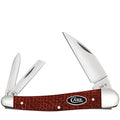 CASE SEAHRS WHTLR 3BL 4" D RED BURLAP MICARTA